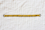 Leather straps for bags, Adjustable mustard yellow leather straps