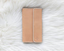 Natural leather wallet for traveling
