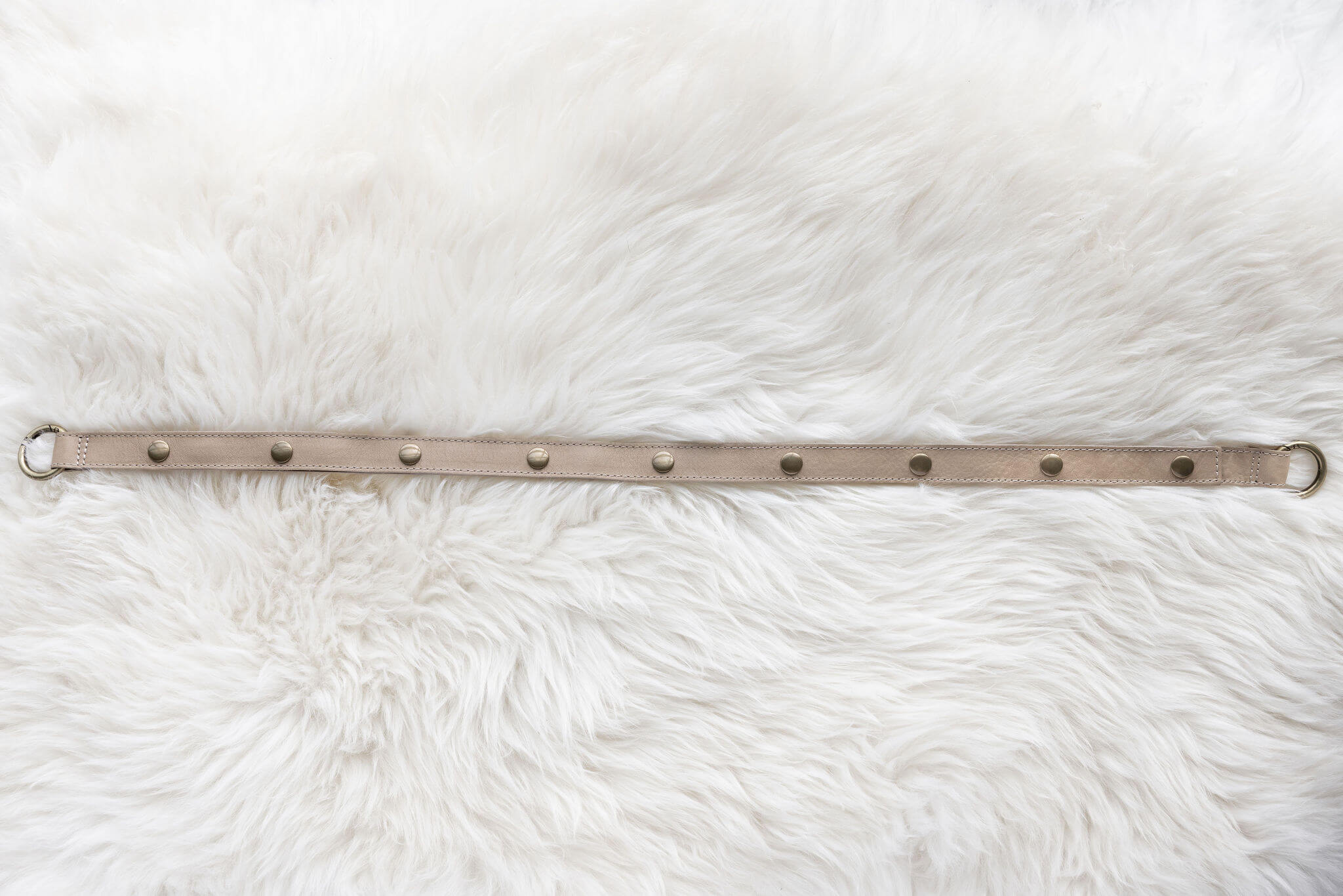 Leather straps for bags, Extender straps in light tan