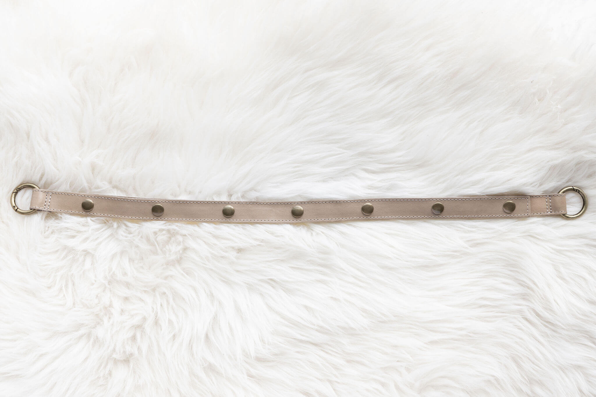 Leather straps for bags, Adjustable light tan leather straps