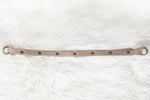 Leather straps for bags, Adjustable light tan leather straps
