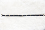 Leather straps for bags, Extender straps in black
