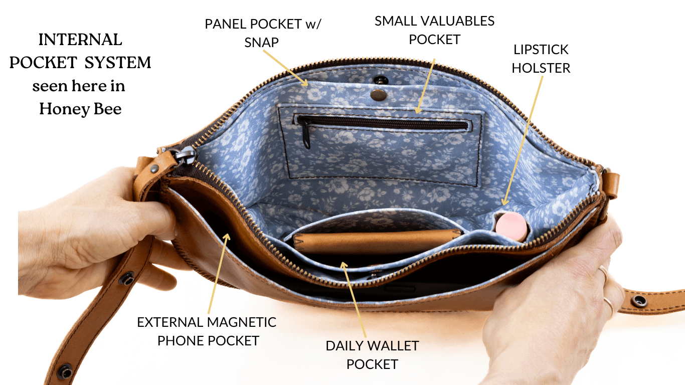 Lyons Leather Co. leather pouch