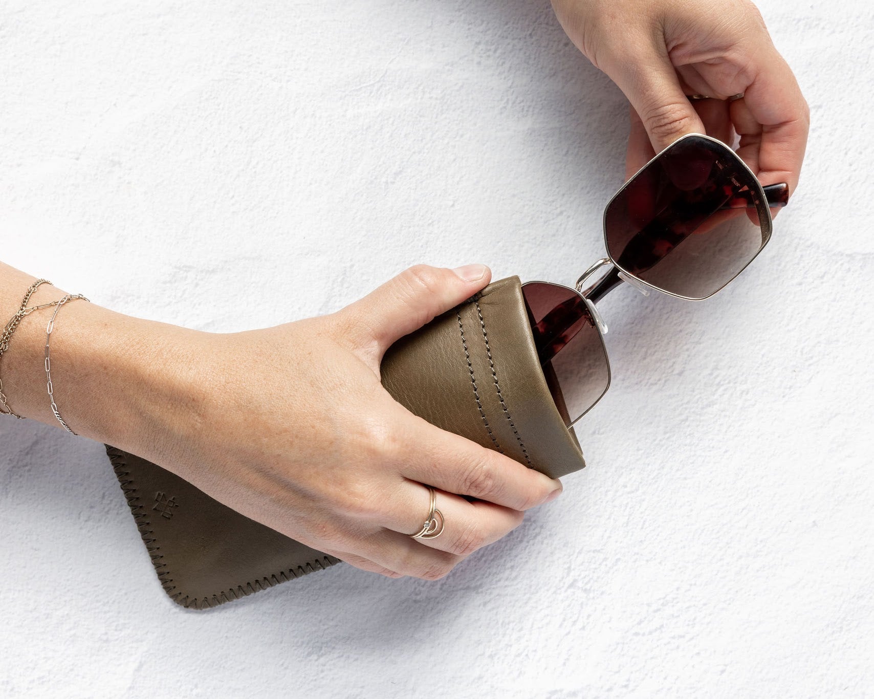 Sage Sunglass Case
