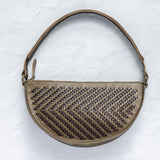 The Woven Sage & Espresso Queen Bee, front view