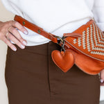 Terracotta Puffy Heart Charm