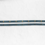 Leather straps for bags, Extender straps in teal