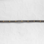Leather straps for bags, Extender straps in charcoal