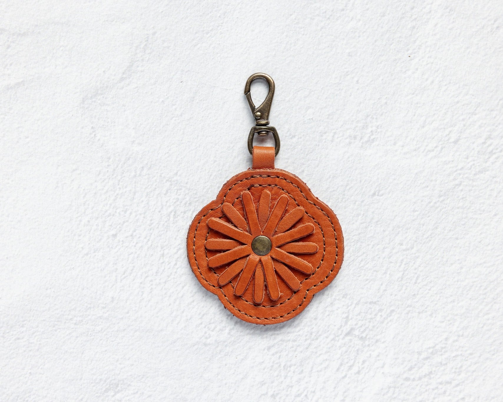Terracotta Flower Charm