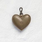 Sage Puffy Heart Charm