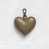 Sage Puffy Heart Charm