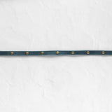 Leather straps for bags, Extender straps in teal