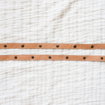 Leather straps for bags, Adjustable blush leather straps