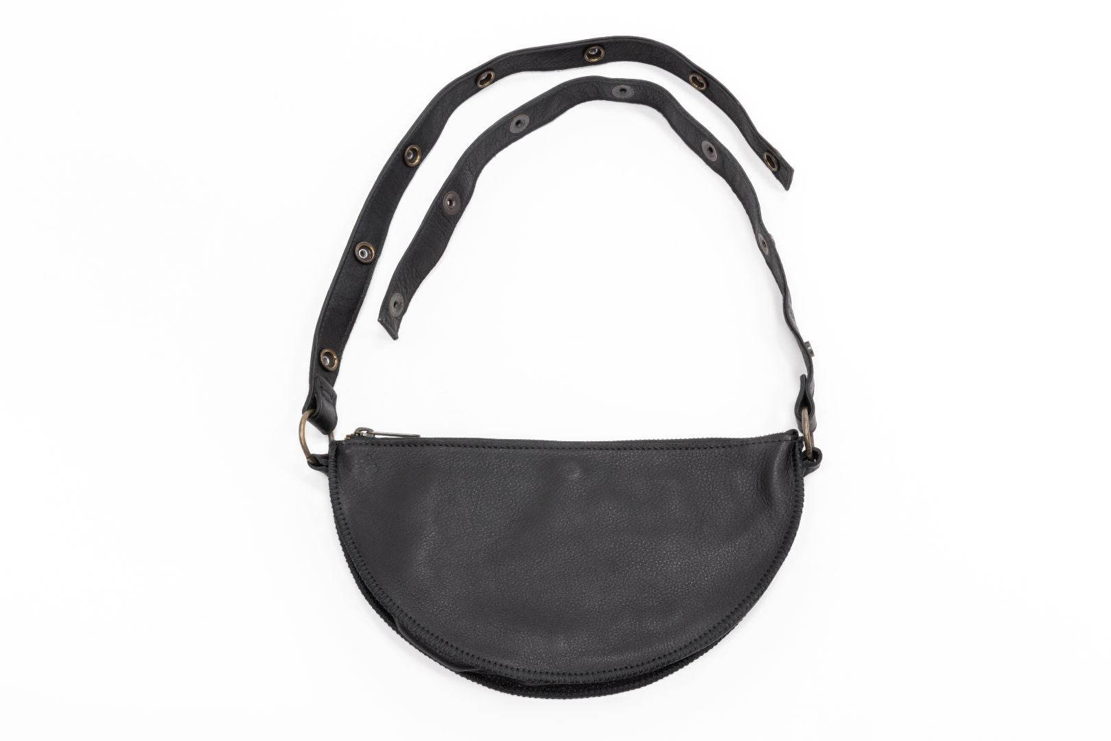 Black Leather Pouch | Small Fanny Pack | Lyons Leather Co.