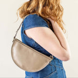 Small tan leather bag, Shoulder bag