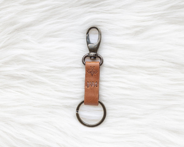 Honey Keychain | Lyons Leather Co.