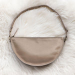 Medium tan leather bag, Crossbody bag