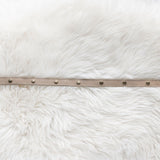 Leather straps for bags, Extender straps in light tan