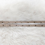 Leather straps for bags, Extender straps in light tan