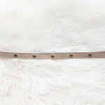 Leather straps for bags, Adjustable light tan leather straps