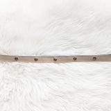 Leather straps for bags, Adjustable light tan leather straps