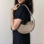 Small tan leather bag, Shoulder bag