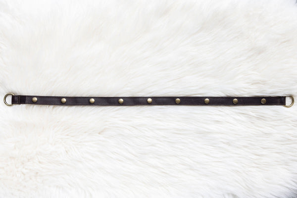 Espresso Extended Straps | Adjustable Leather Strap | Lyons