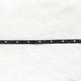 Leather straps for bags, Extender straps in black