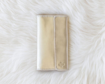Gold Travel Wallet