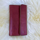 Cognac Travel Wallet