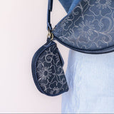 Floral Navy Baby Bee