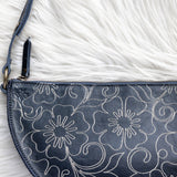 Floral Navy Biggie Bee
