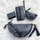 Floral Navy Biggie Bee
