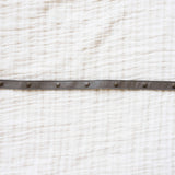 Leather straps for bags, Adjustable grey leather straps