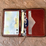 Cognac Daily Wallet - Lyons Leather Co.