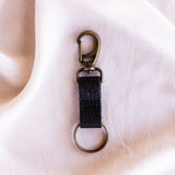 Black Keychain - Lyons Leather Co.