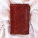 Cognac Travel Wallet - Lyons Leather Co.
