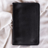 Black Travel Wallet - Lyons Leather Co.