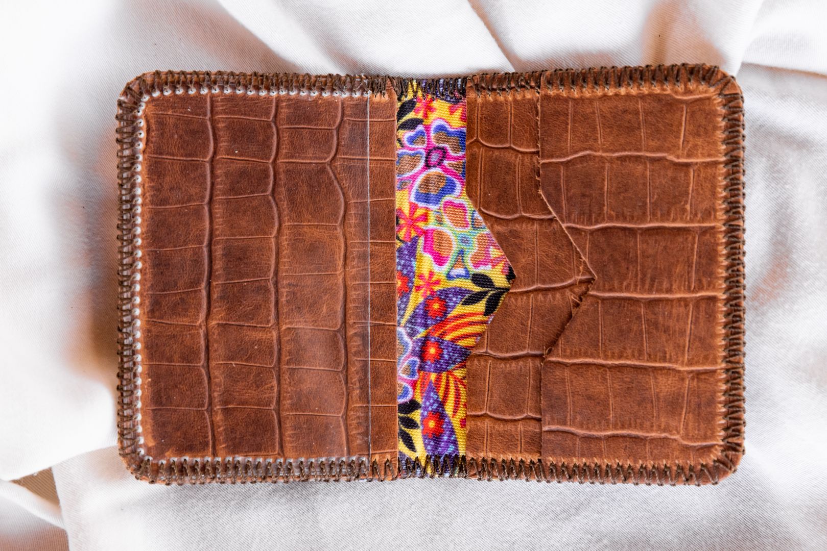 Limited Edition: Croc Daily Wallet - Lyons Leather Co.
