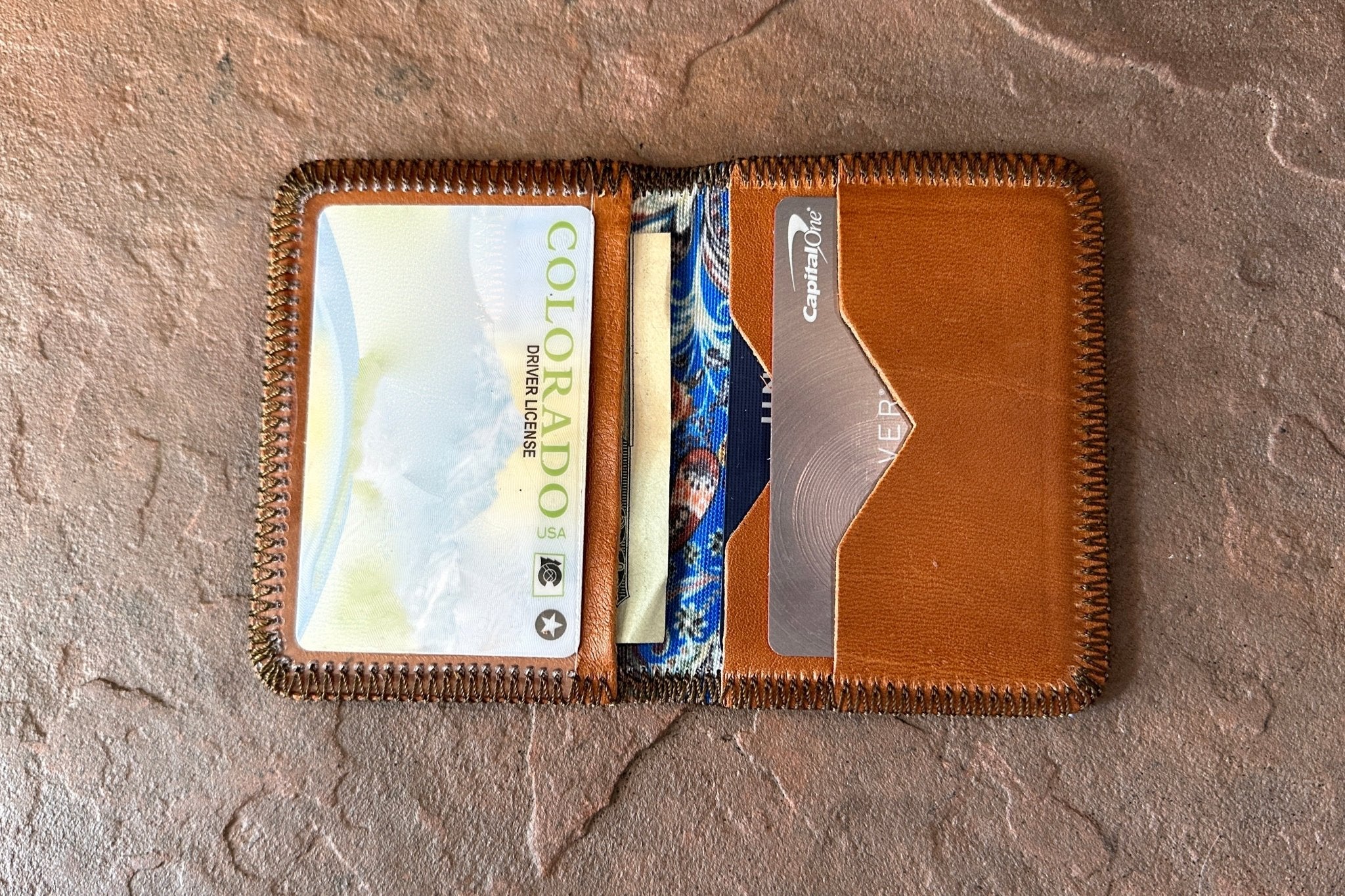 Honey Daily Wallet - Lyons Leather Co.